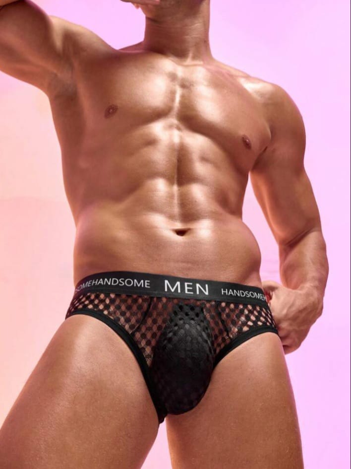 Men's Mesh Accent Briefs